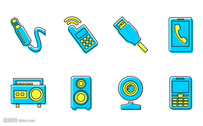 电子产品图标 小小符号背后的设计智慧