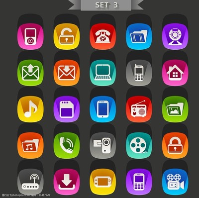 电子产品图标 科技与美学的视觉桥梁